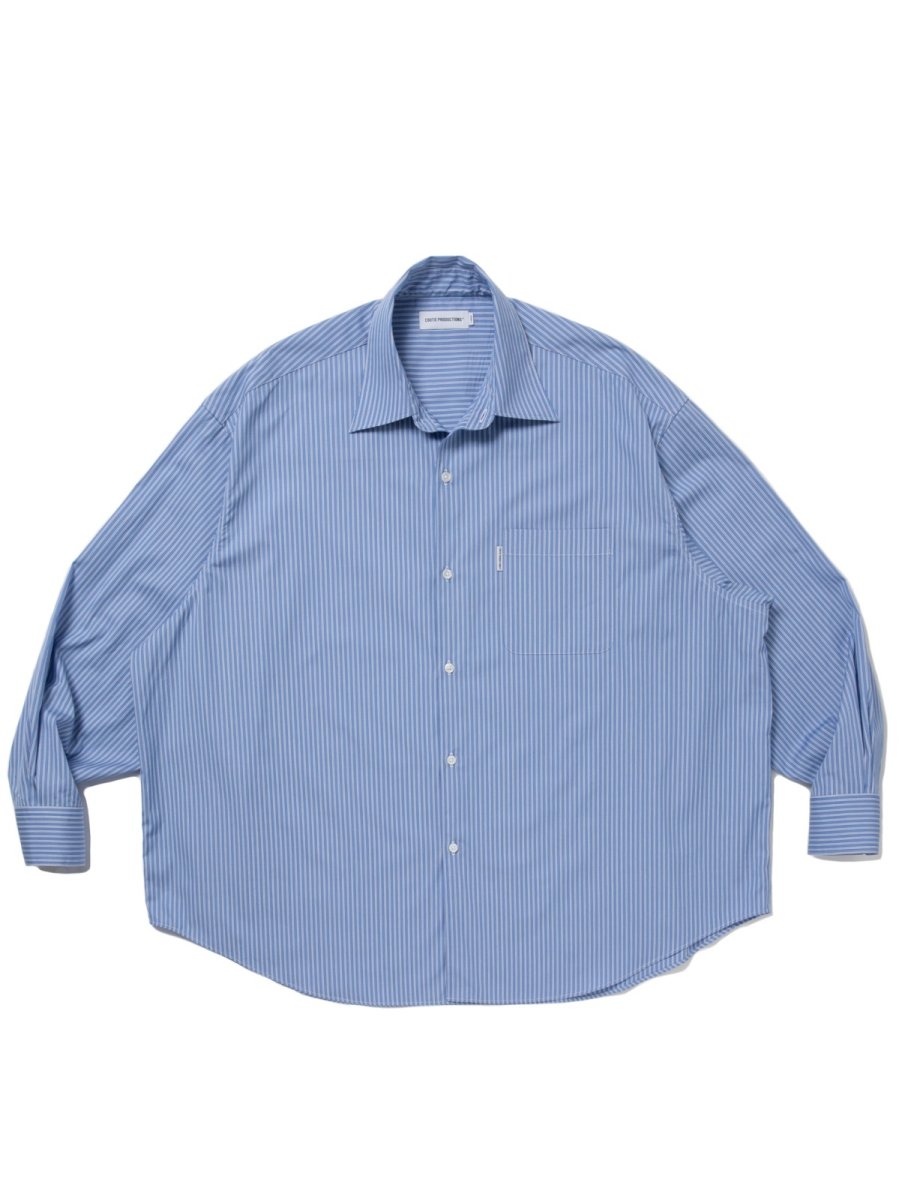 画像1: COOTIE   Stripe Broad Oversized L/S Shirt (1)