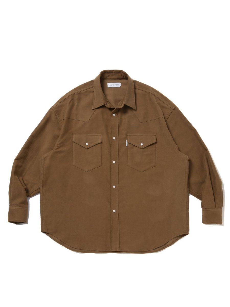 画像1: COOTIE   Moleskin Western L/S Shirt (1)
