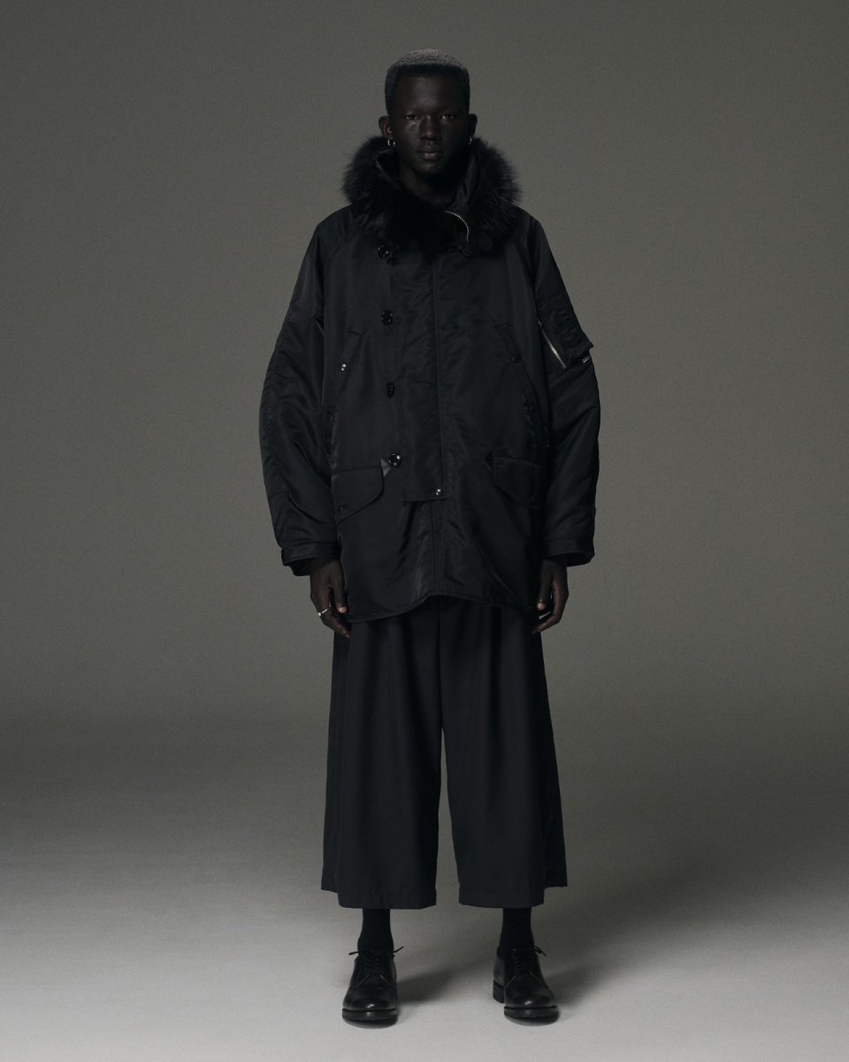 画像6: COOTIE   T/W Saxony Shin Cut Wide Easy Trousers (6)