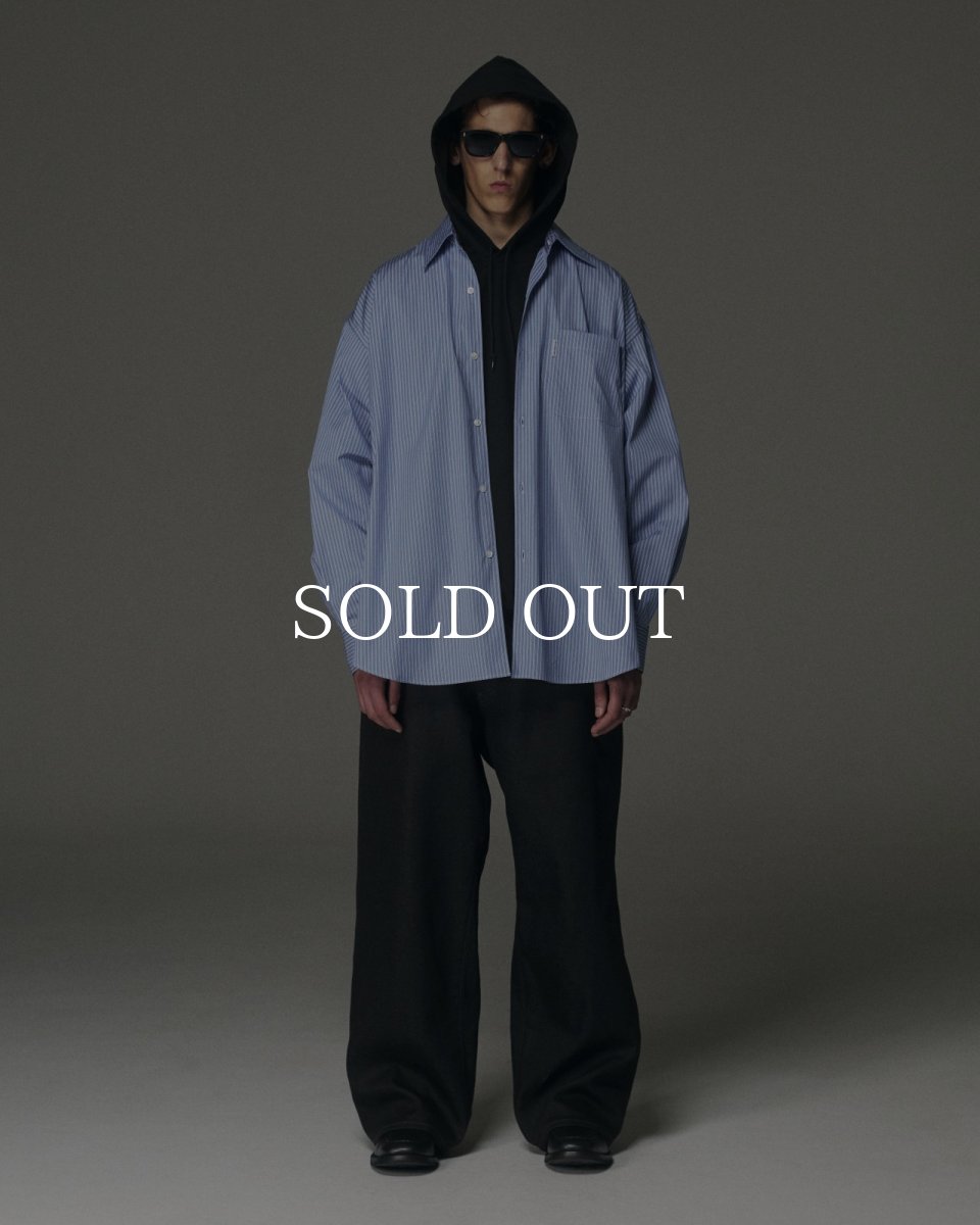 画像6: COOTIE PRODUCTIONS   Stripe Broad Oversized L/S Shirt (6)