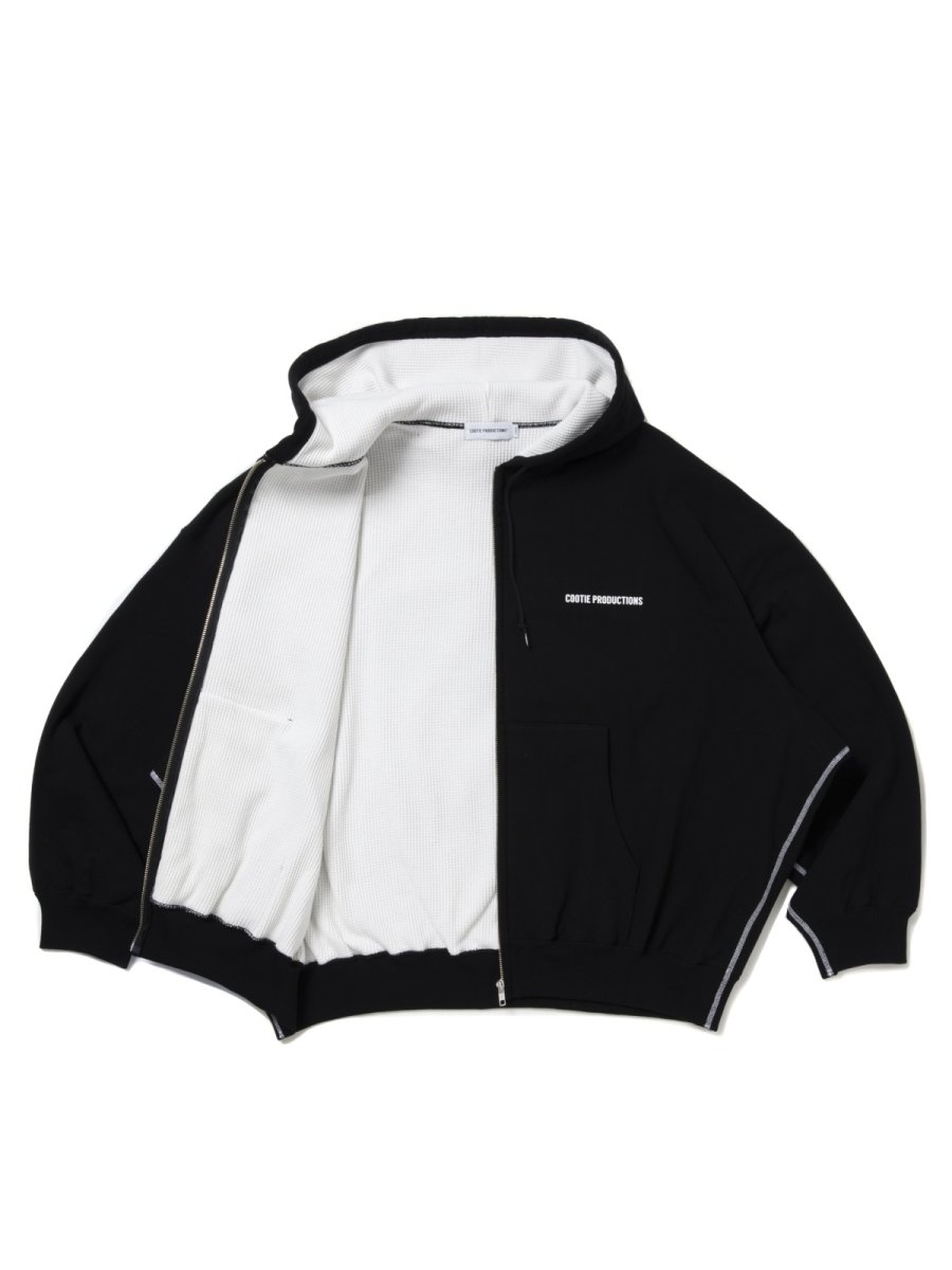 画像5: COOTIE   Thermal Combination Sweat Zip Hoodie (5)