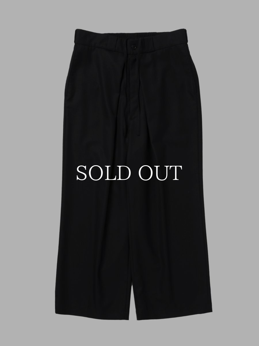 画像1: COOTIE PRODUCTIONS   TECHWOOL Intuck Wide Easy Trousers (1)