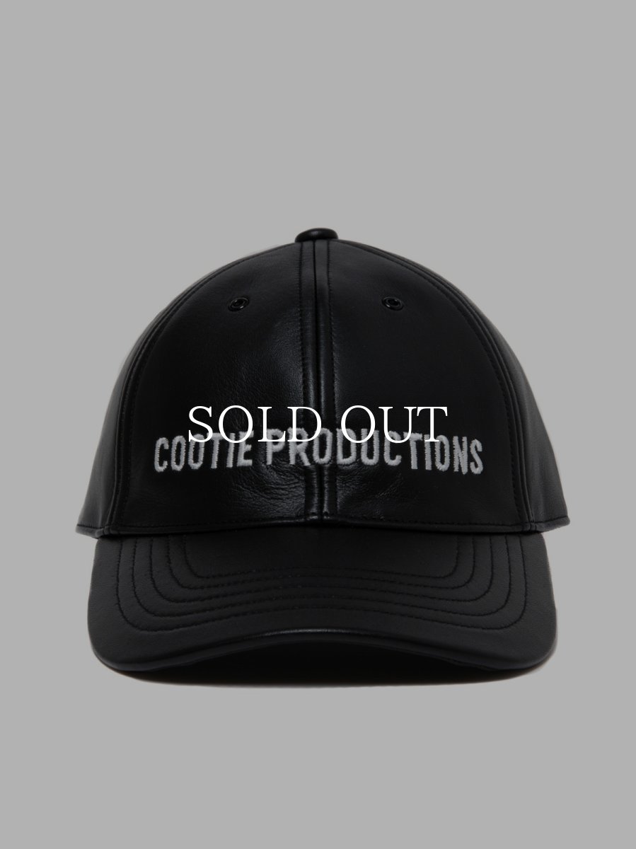 画像1: COOTIE   	Leather 6 Panel Cap (1)