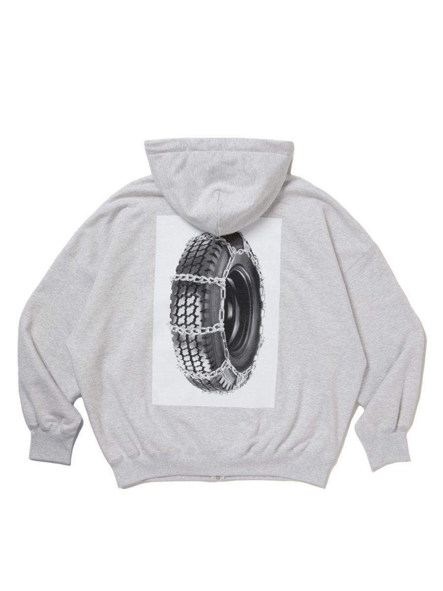 画像8: COOTIE   Print Sweat Zip Hoodie (Tire with Chains) (8)