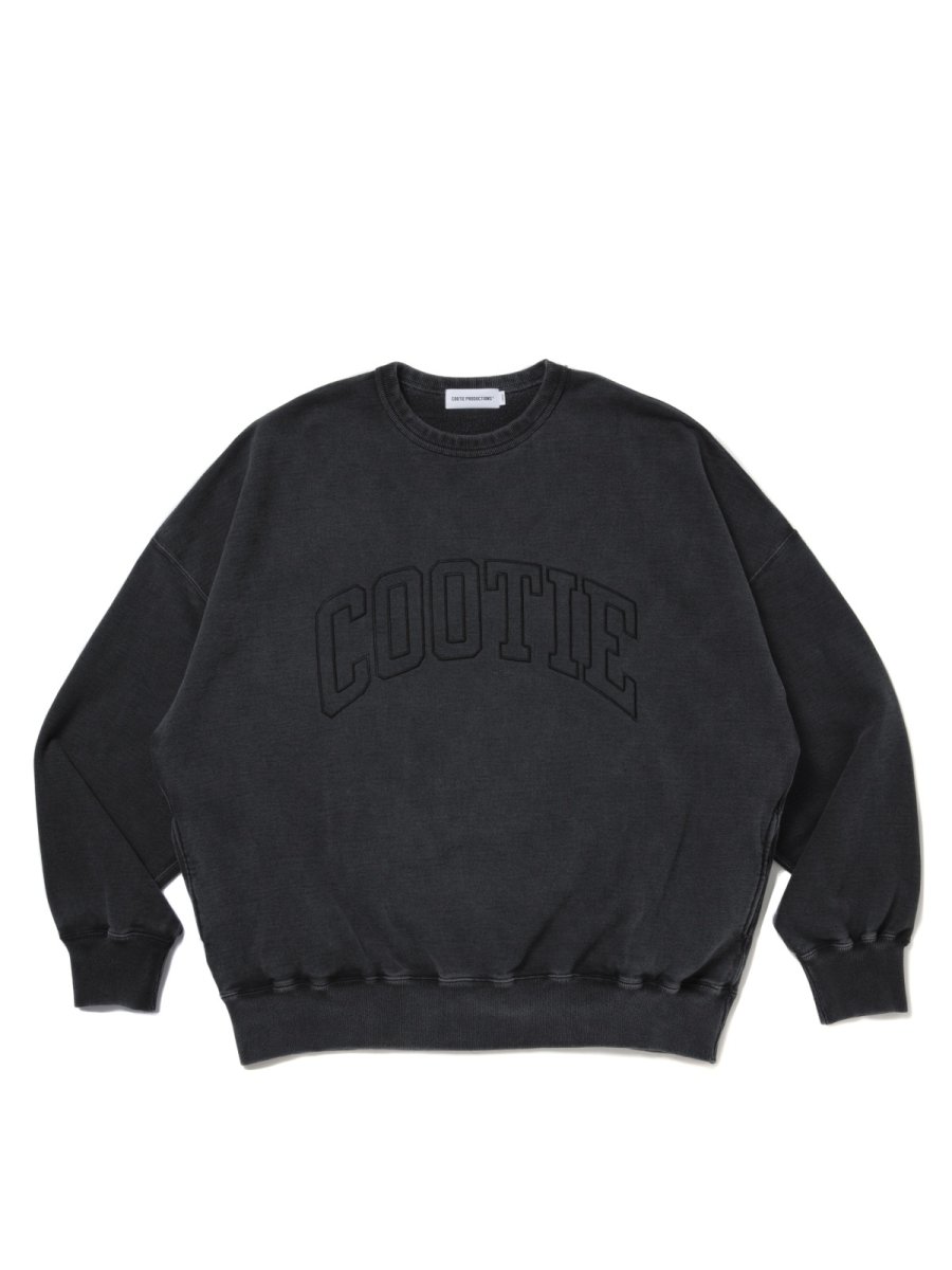 画像1: COOTIE  Pigment Dyed Open End Yarn Sweat Crew (1)