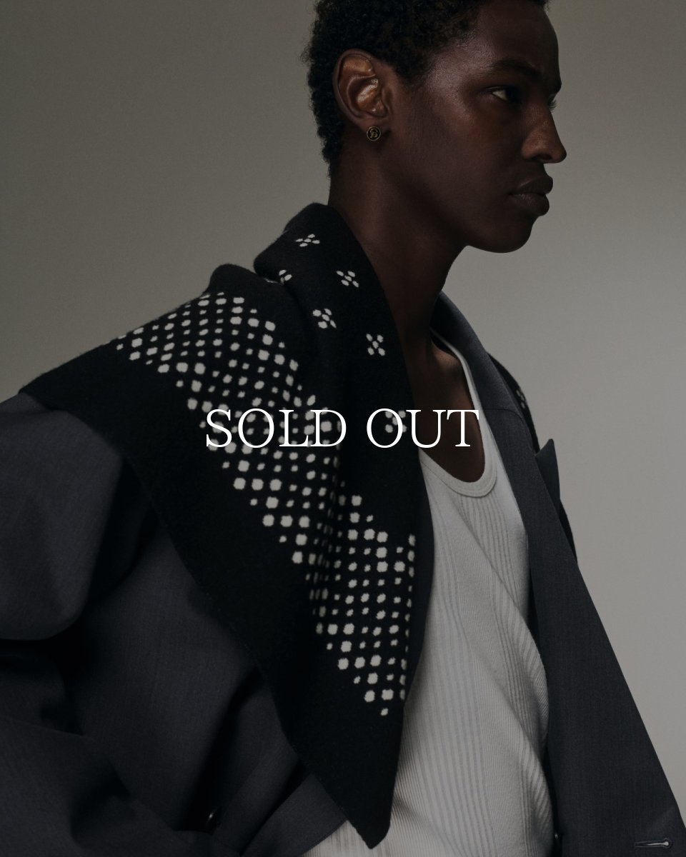 画像4: COOTIE   Jacquard Square Scarf (4)