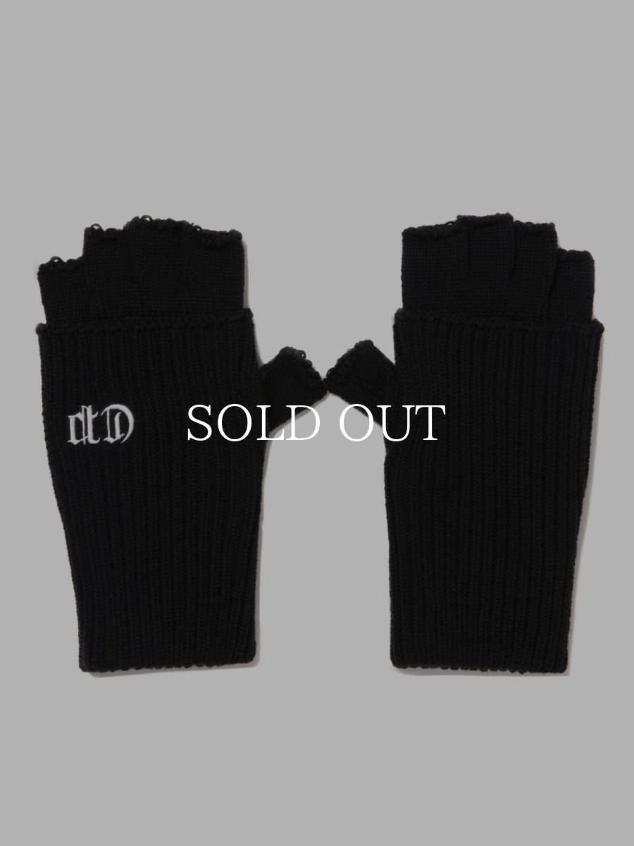 画像1: COOTIE   Knit Cuffed Fingerless Glove (1)