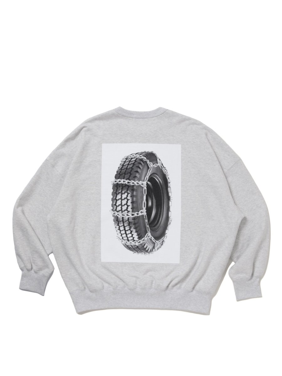 画像6: COOTIE  Print Sweat Crew (Tire with Chains) (6)