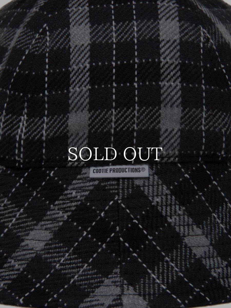 画像3: COOTIE   Heavy Flannel Check Ball Hat (3)