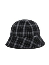 画像1: COOTIE   Heavy Flannel Check Ball Hat (1)
