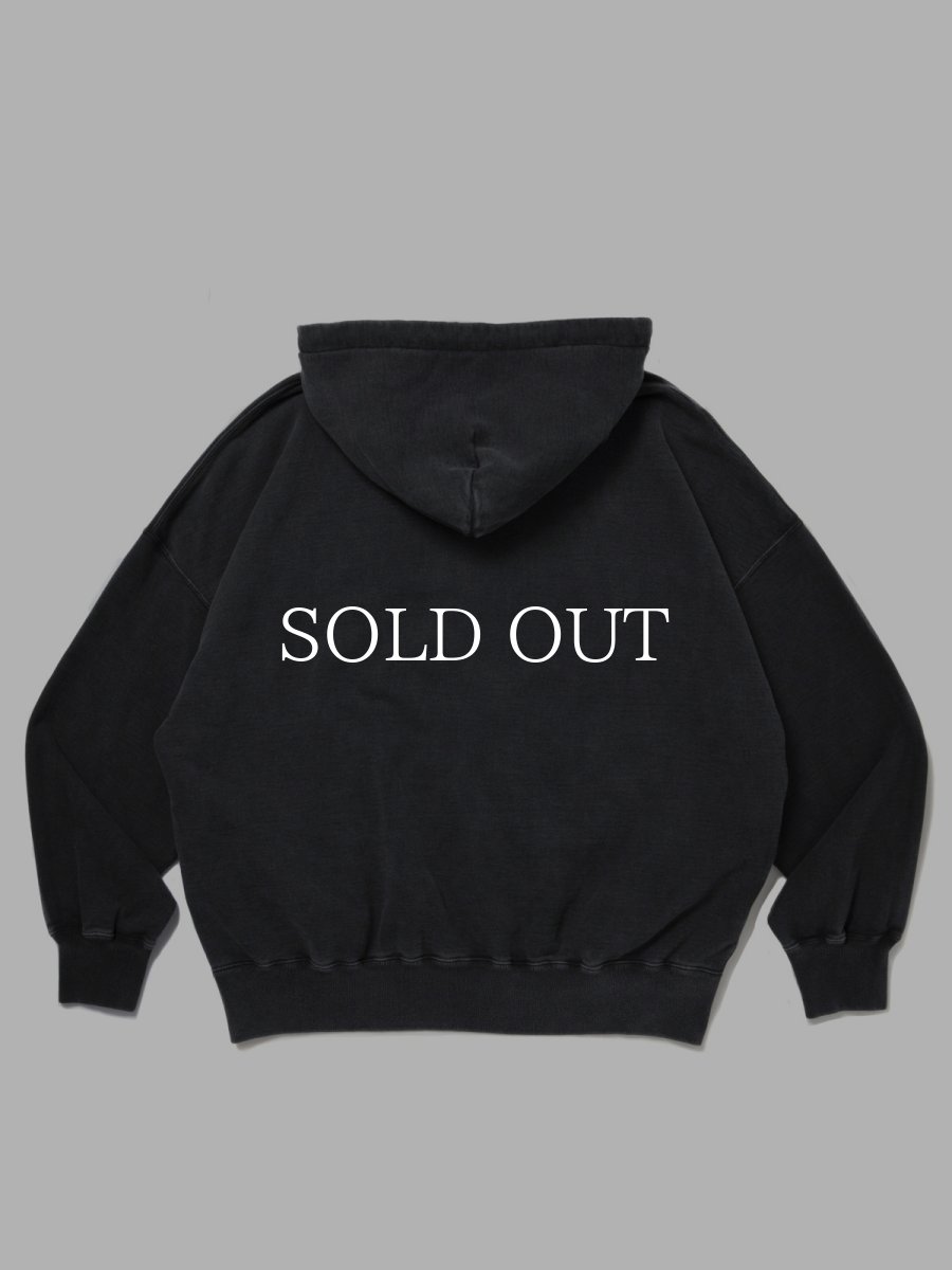 画像2: COOTIE PRODUCTIONS  Pigment Dyed Open End Yarn Sweat Hoodie (2)