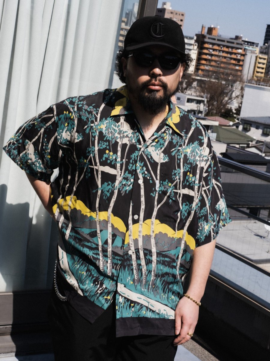 画像6: COOTIE   Rayon Open Collar S/S Shirts (6)