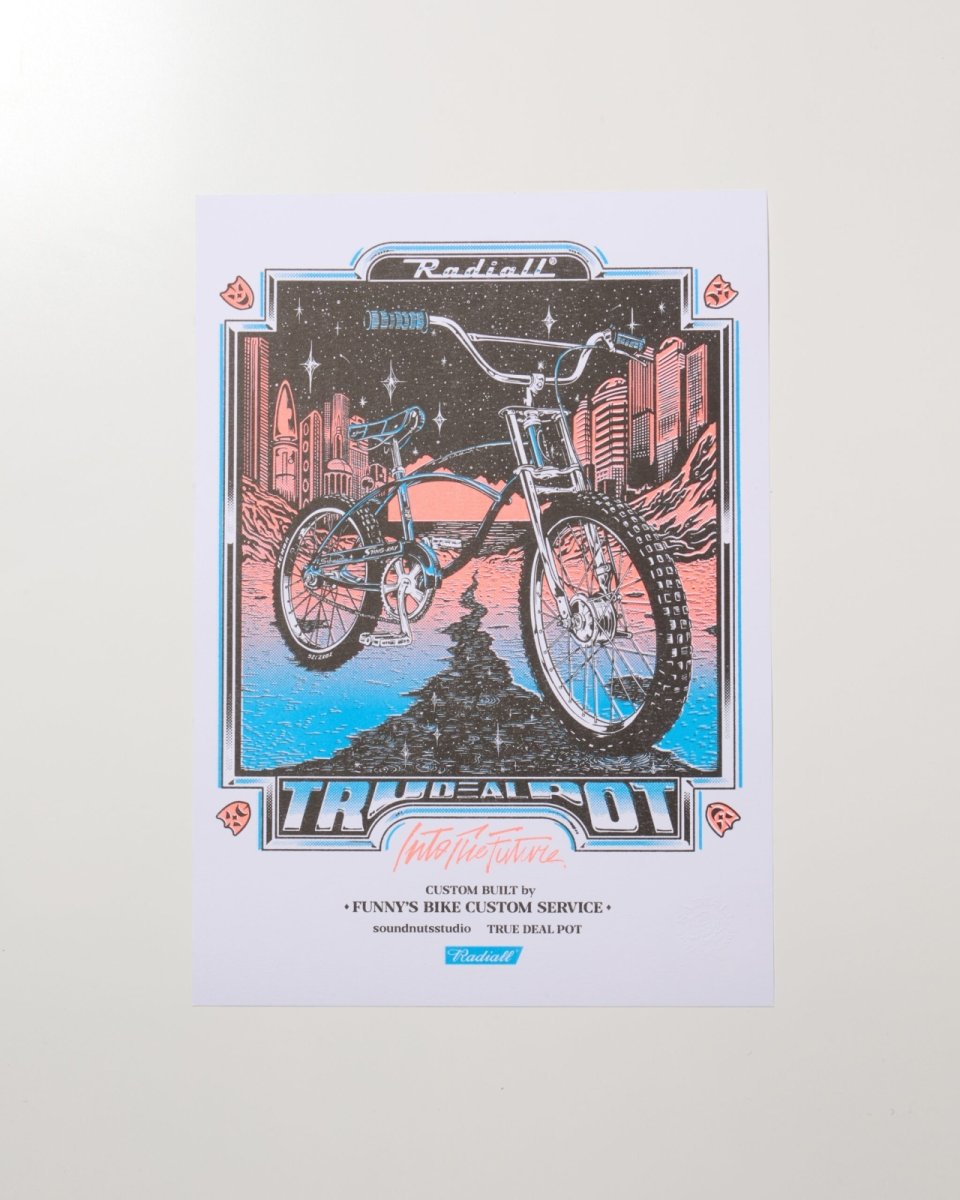 画像1: RADIALL  STINGRAY - RISOGRAPH POSTER (1)