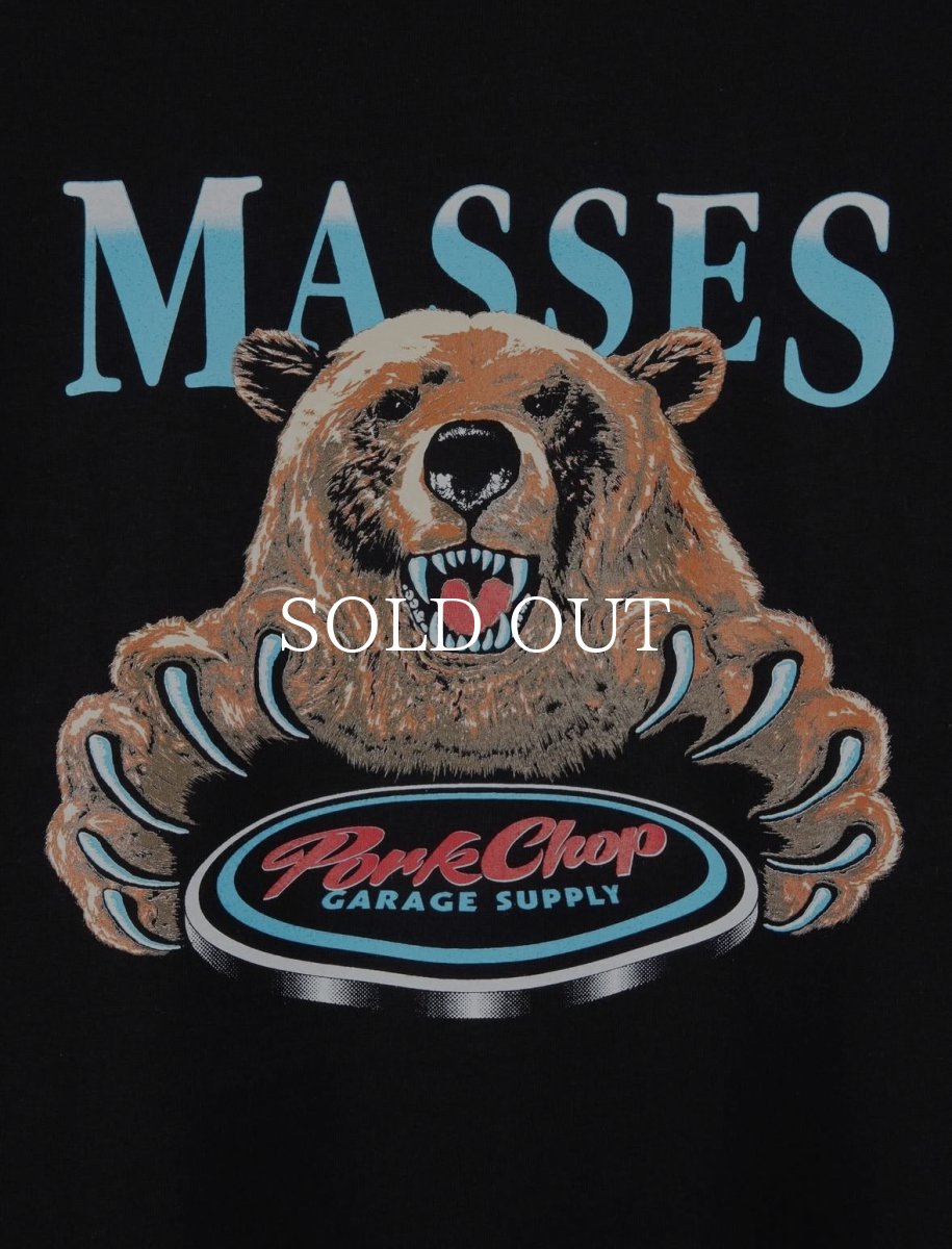 画像2: PORKCHOP GARAGE SUPPLY ×MASSES T-SHIRT BEAR (2)