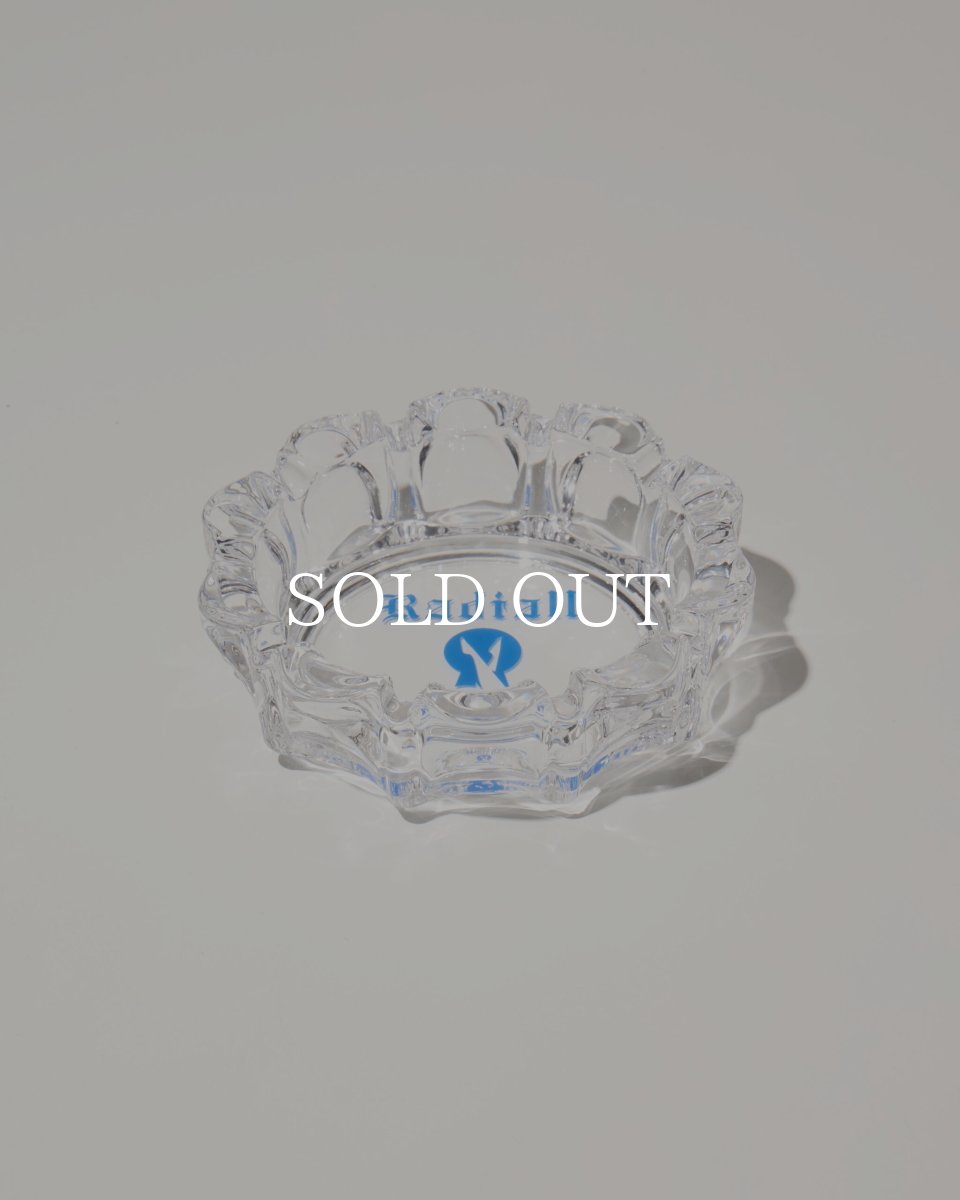 画像2: RADIALL  KEYSTONE - GLASS ASHTRAY (2)