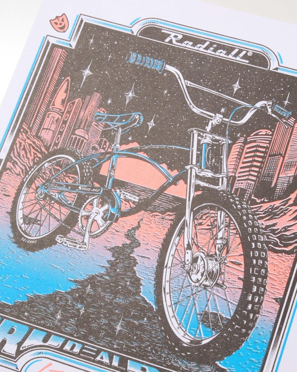 画像2: RADIALL  STINGRAY - RISOGRAPH POSTER (2)
