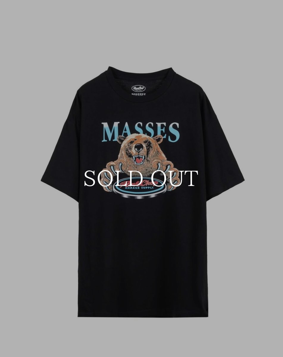 画像1: PORKCHOP GARAGE SUPPLY ×MASSES T-SHIRT BEAR (1)