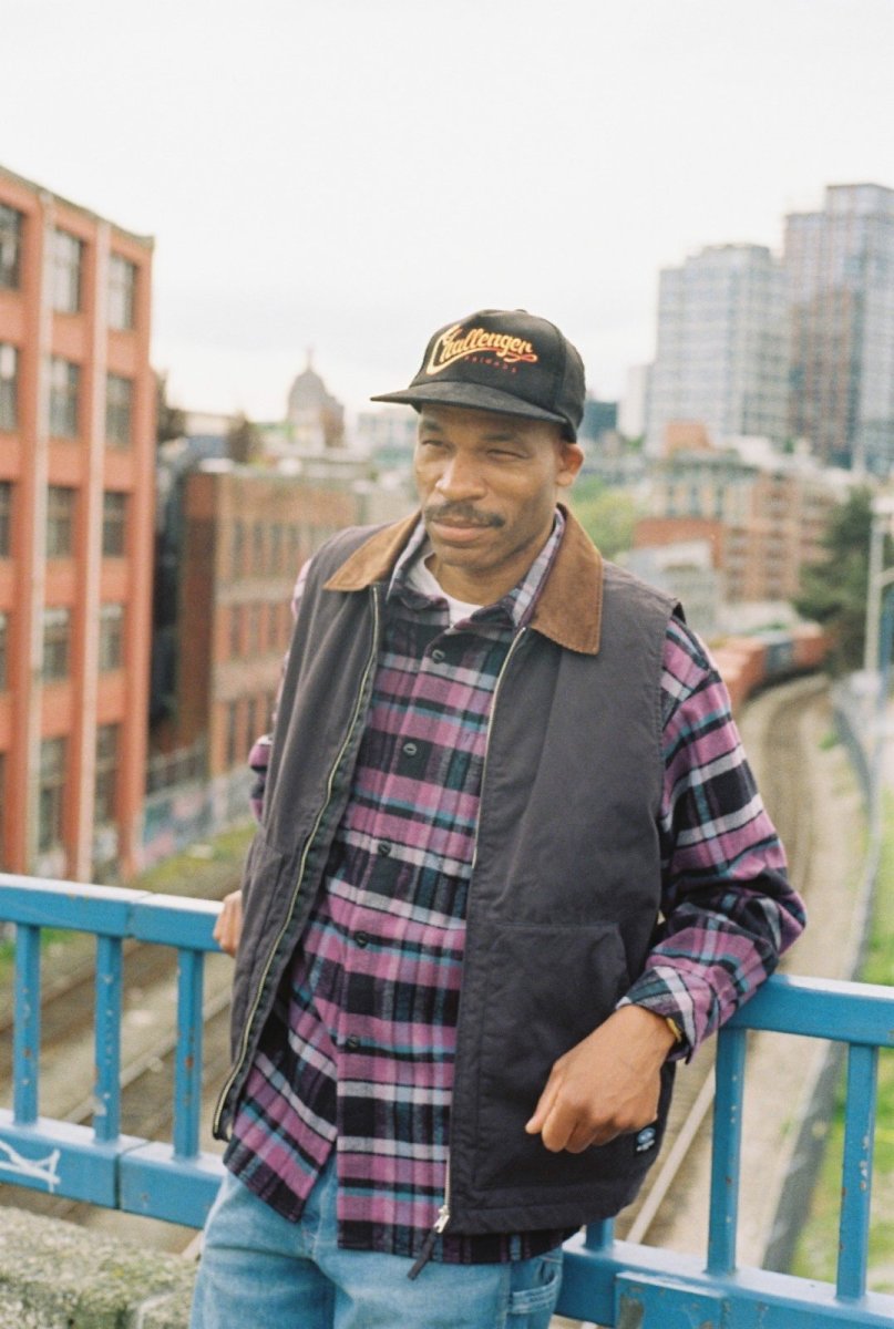 画像10: CHALLENGER  PLAID FLANNEL SHIRT (10)