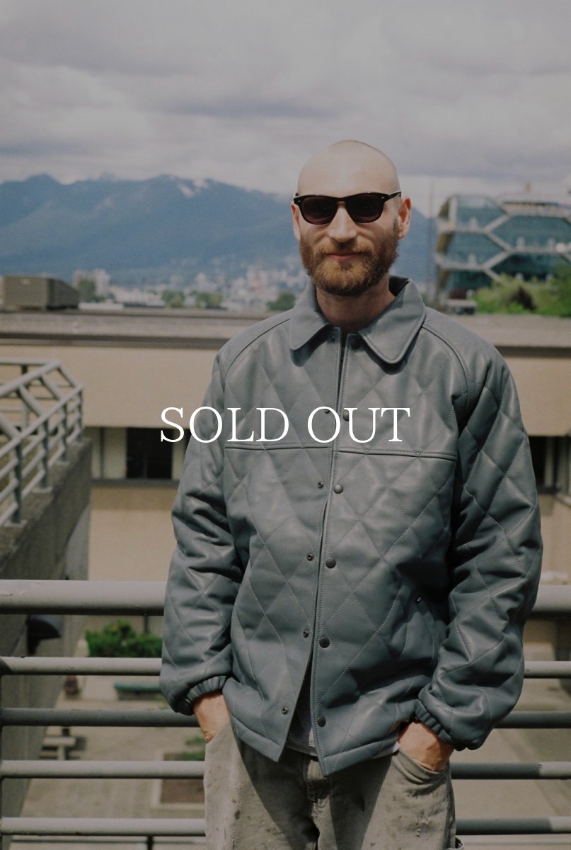 画像11: CHALLENGER  QUILTING LEATHER JACKET (11)