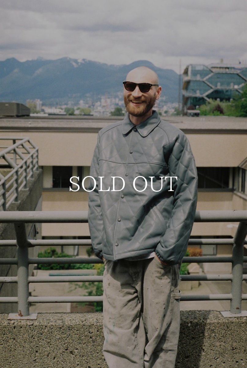 画像12: CHALLENGER  QUILTING LEATHER JACKET (12)