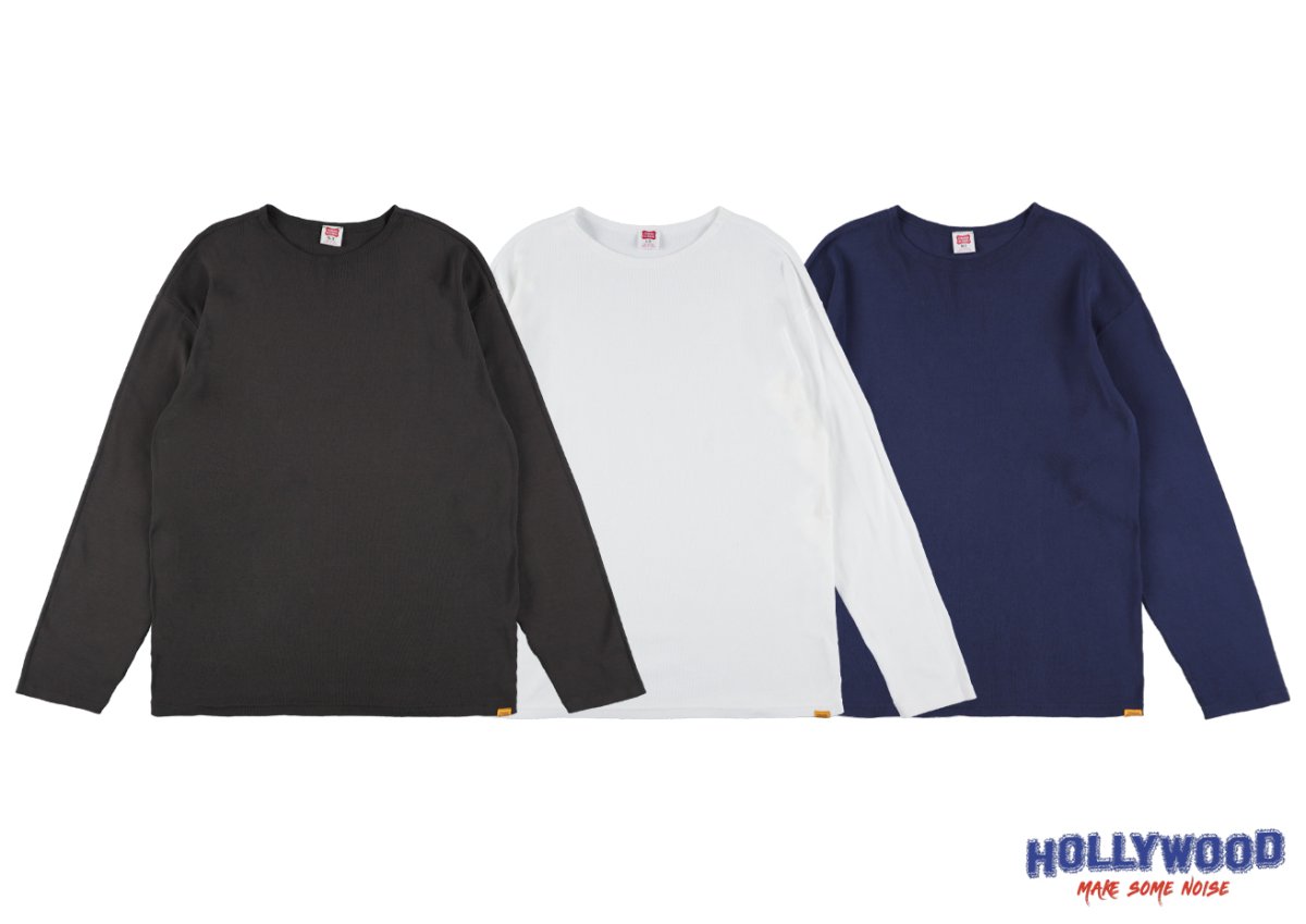 画像1: STANDARD CALIFORNIA  SD Heavyweight Rib Crew Long Sleeve T (1)