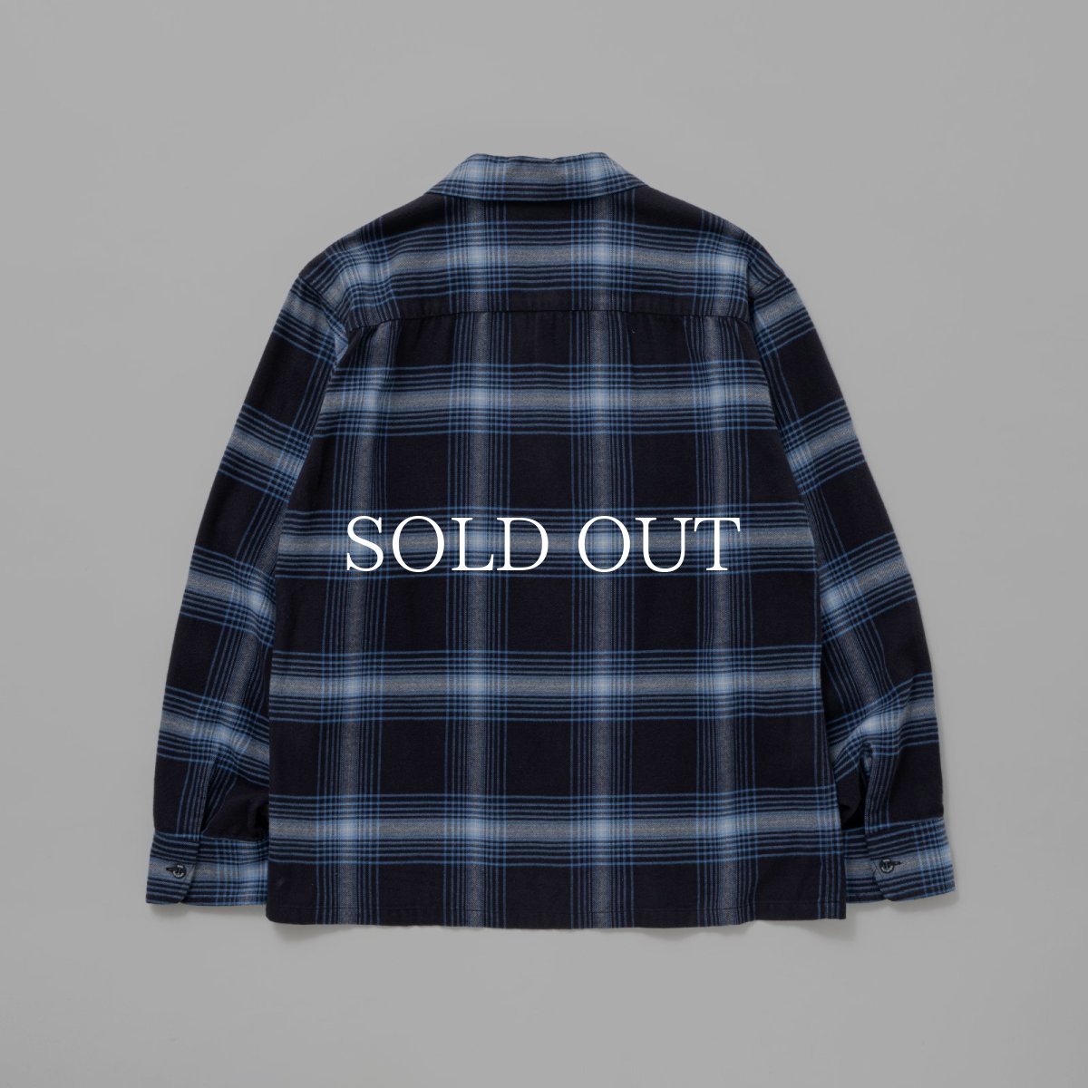 画像7: RATS  COTTON RAYON CHECK SHIRT (7)