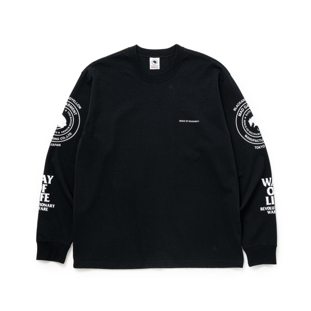 画像1: RATS  TWO WHEEL L/S TEE (1)