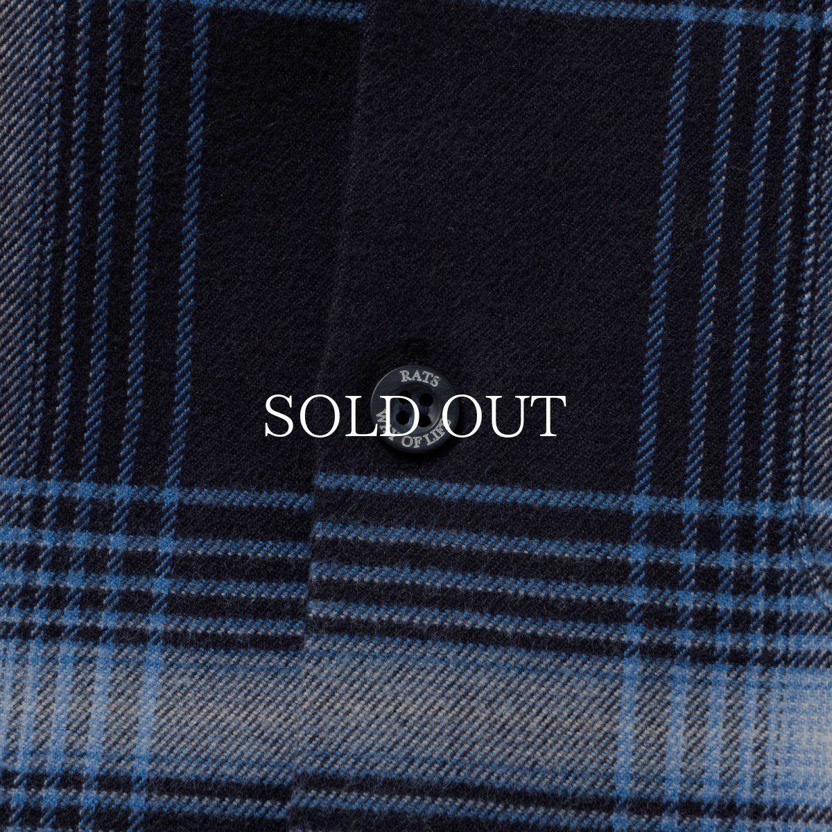 画像3: RATS  COTTON RAYON CHECK SHIRT (3)