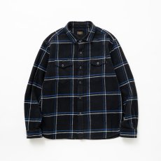 画像8: RATS  COTTON FLANNEL CHECK SHIRT (8)