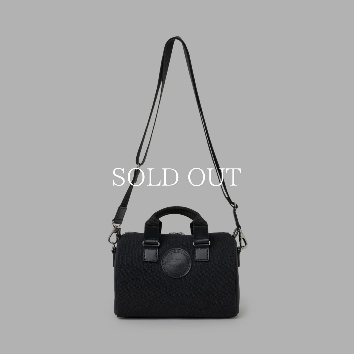 画像1: RATS  CANVAS MINI BOSTON BAG (1)