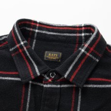 画像2: RATS  COTTON FLANNEL CHECK SHIRT (2)