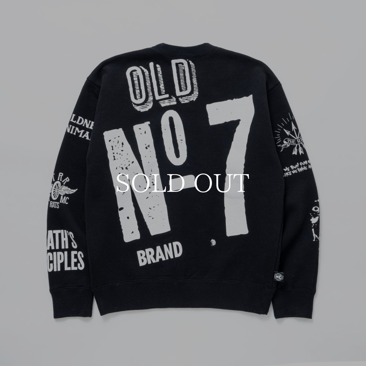 画像2: RATS  CRAZY CREW NECK SWEAT (2)