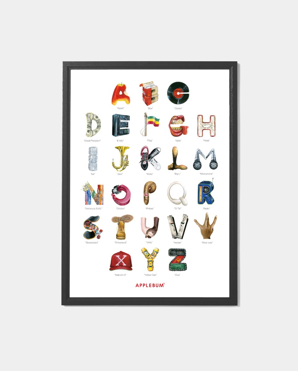 画像1: APPLEBUM  “Alphabet” A1 Poster (1)