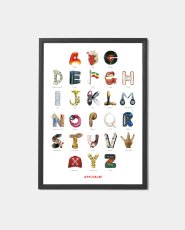 画像1: APPLEBUM  “Alphabet” A1 Poster (1)