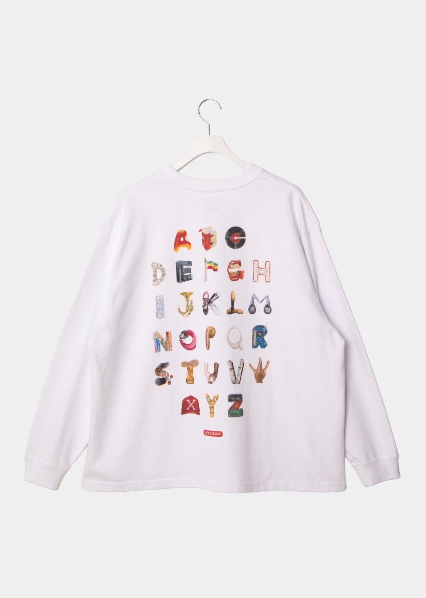 画像2: APPLEBUM  “Alphabet” L/S T-shirt (2)