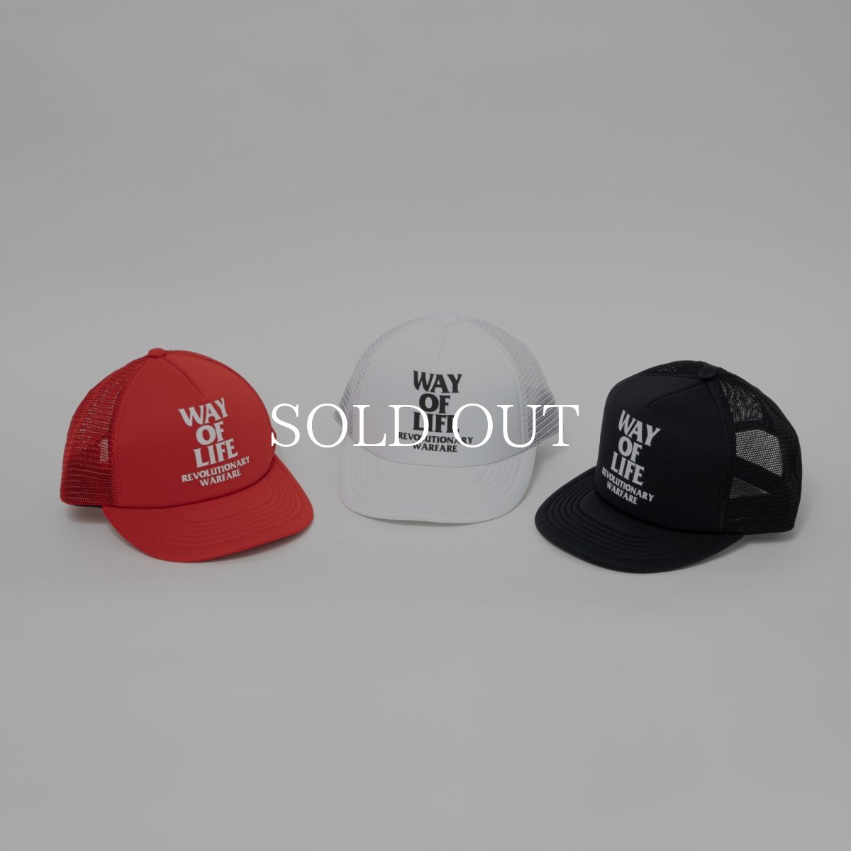 画像7: RATS  MESH CAP "WAY OF LIFE" (7)