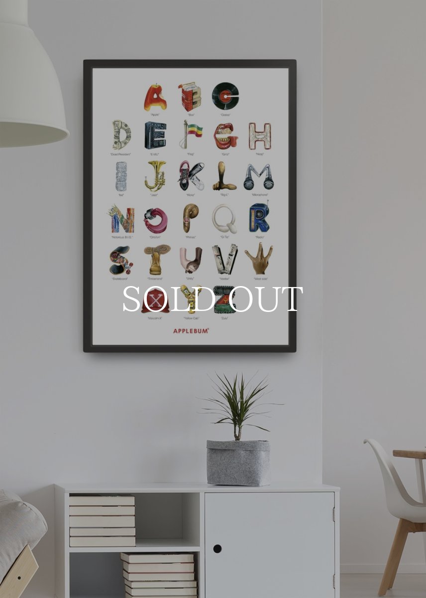 画像2: APPLEBUM  “Alphabet” A1 Poster (2)