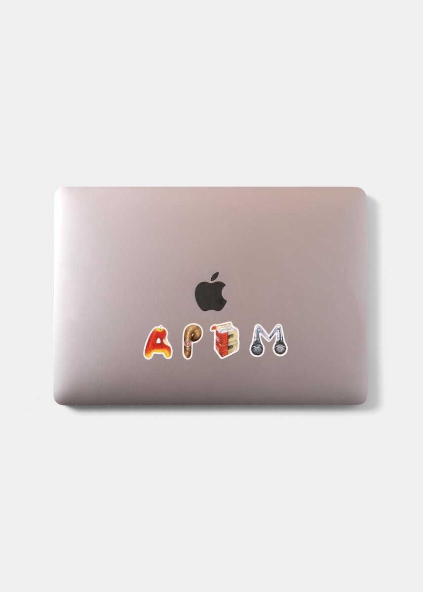 画像2: APPLEBUM  “Alphabet” A4 Sticker (2)