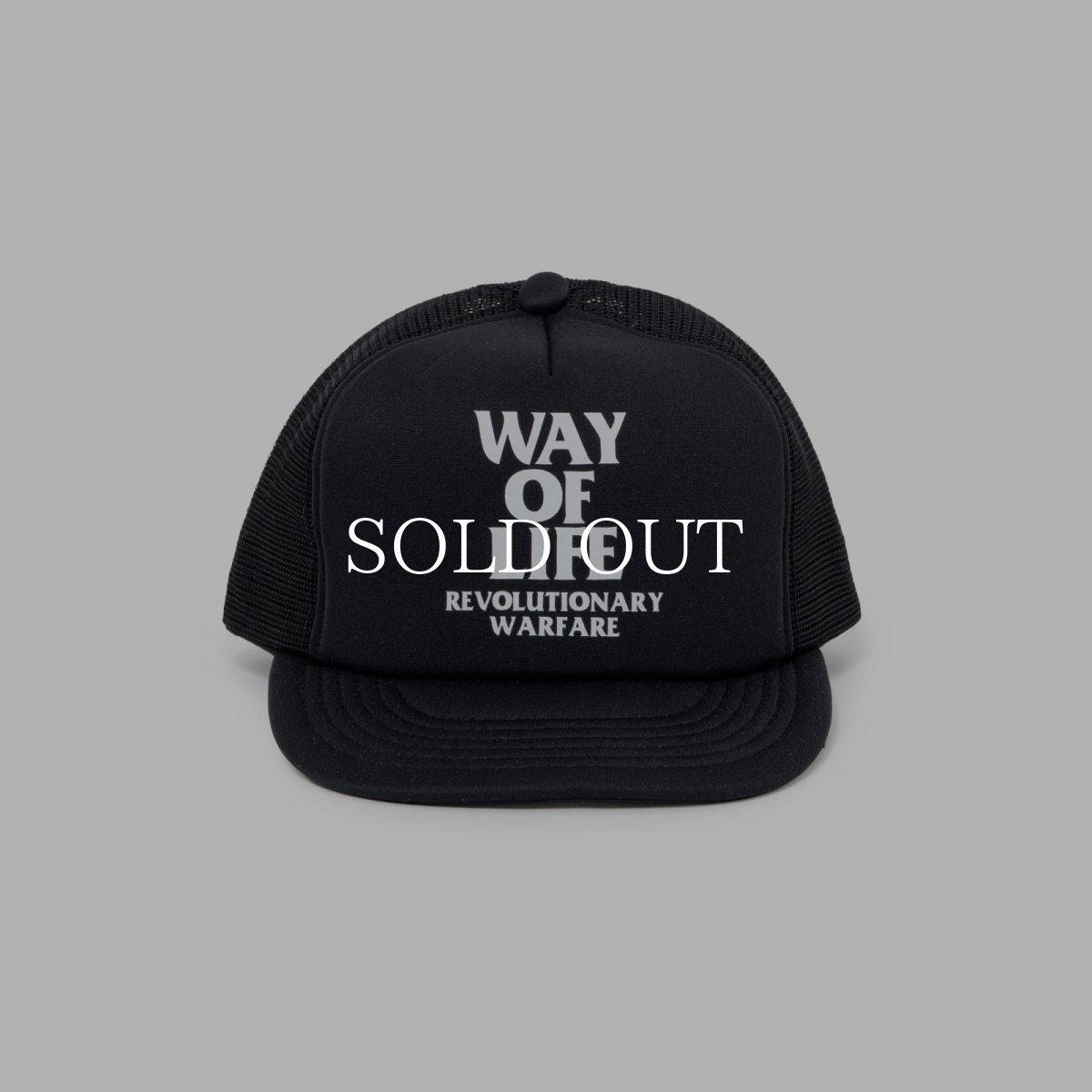 画像1: RATS  MESH CAP "WAY OF LIFE" (1)