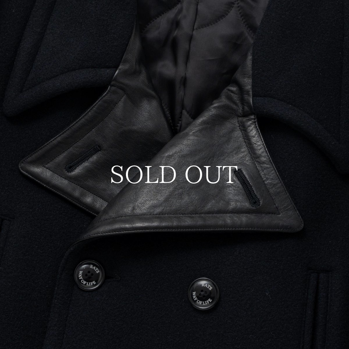 画像5: RATS  DOUBLE BREASTED WOOL JKT (5)