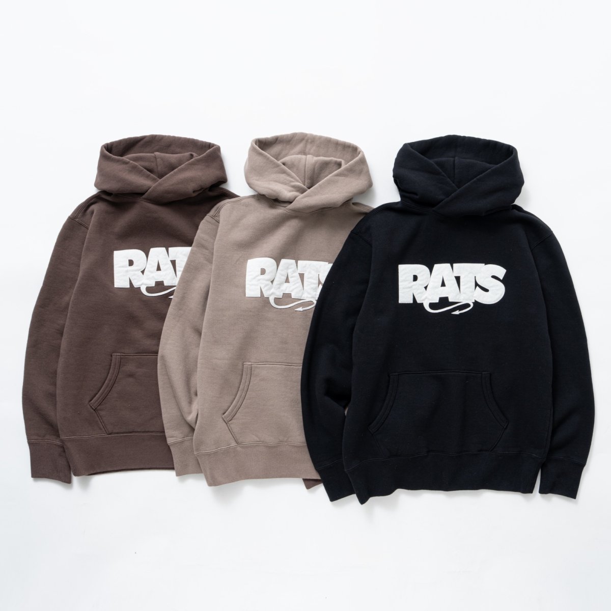 画像1: RATS  BOX LOGO HOODIE (1)