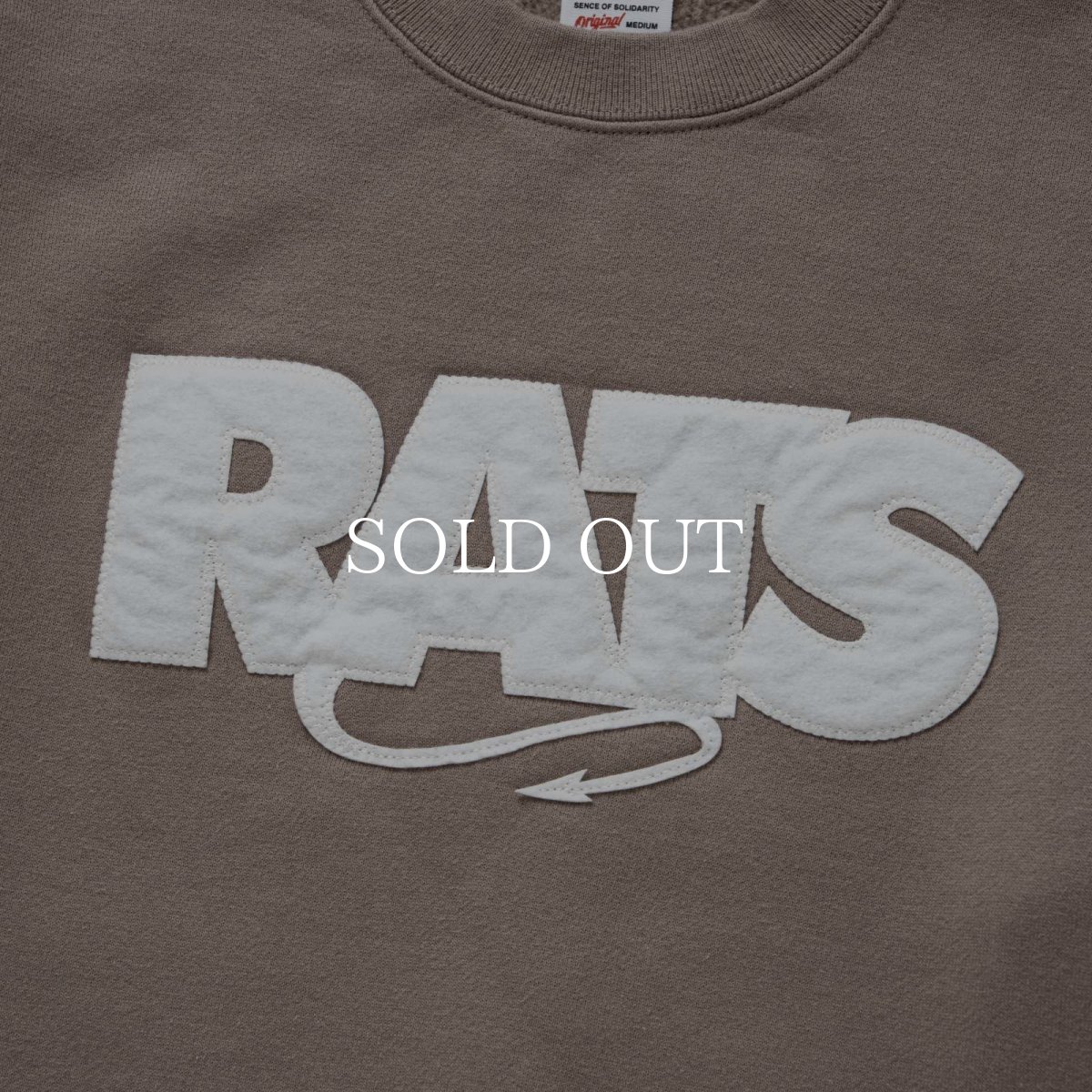 画像8: RATS  BOX LOGO SWEAT (8)