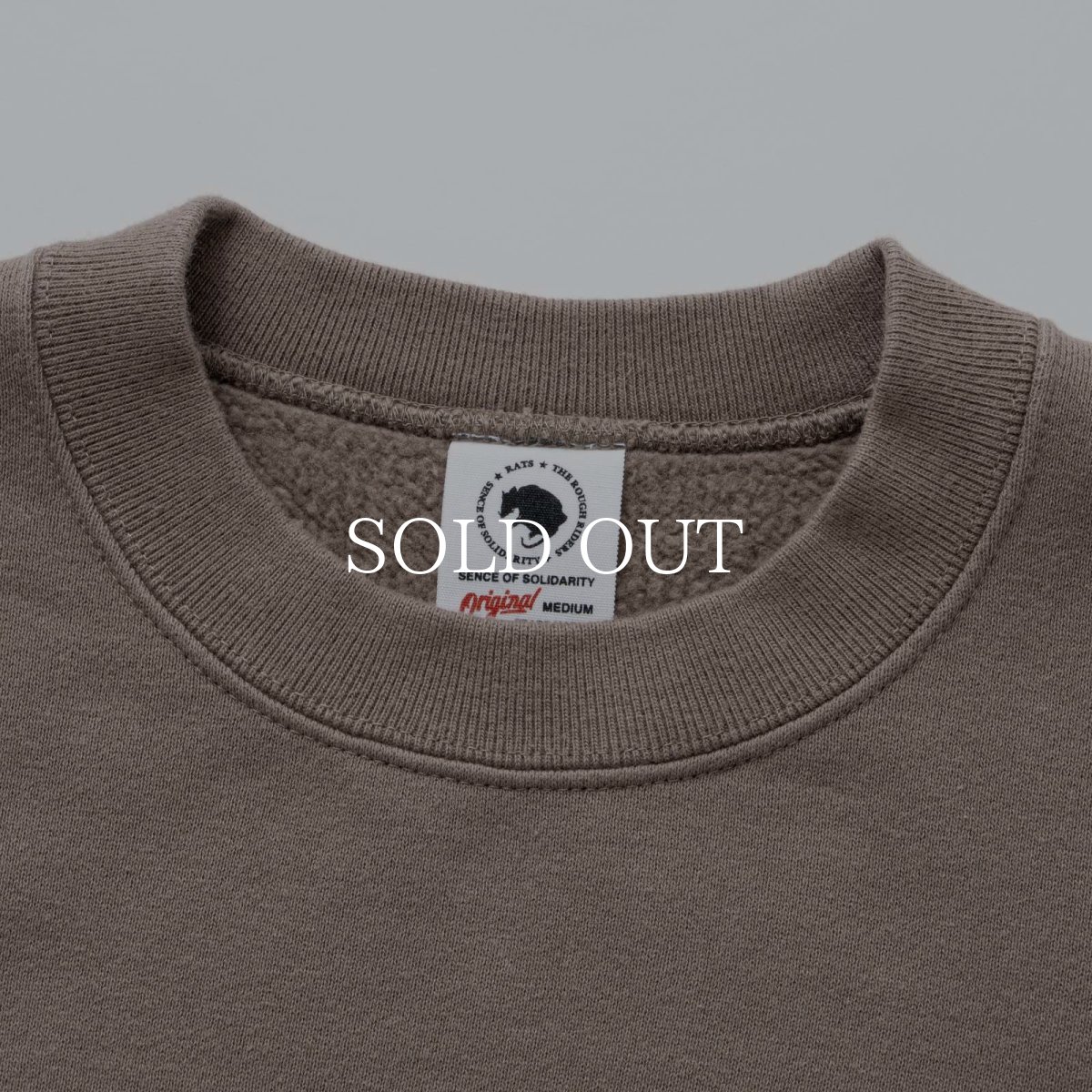 画像7: RATS  BOX LOGO SWEAT (7)