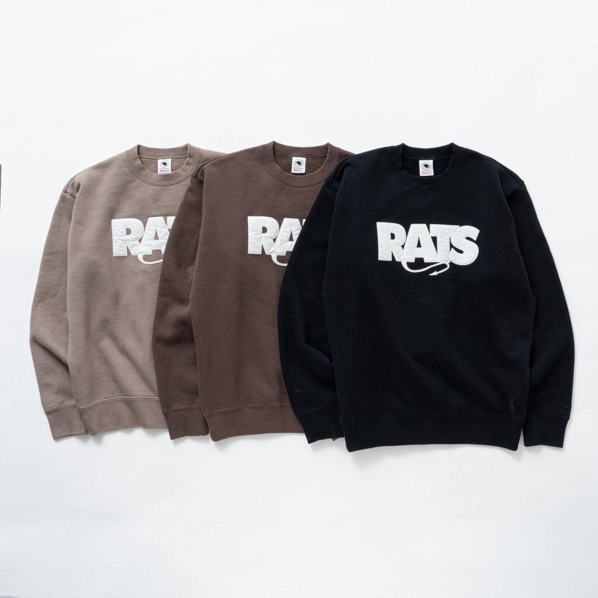 画像1: RATS  BOX LOGO SWEAT (1)