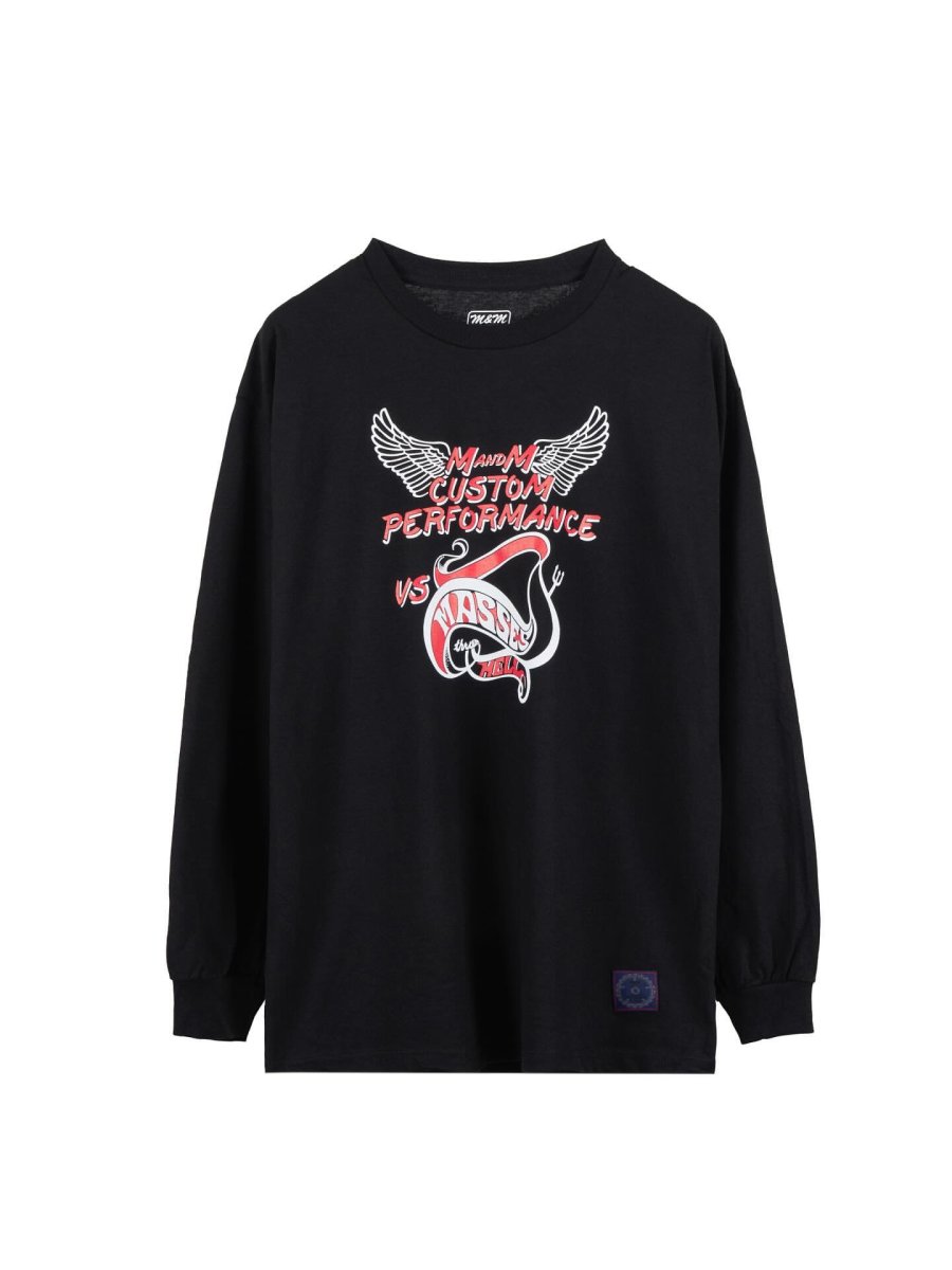 画像3: MASSES  M&M × MASSES T-SHIRT HELL L/S (3)