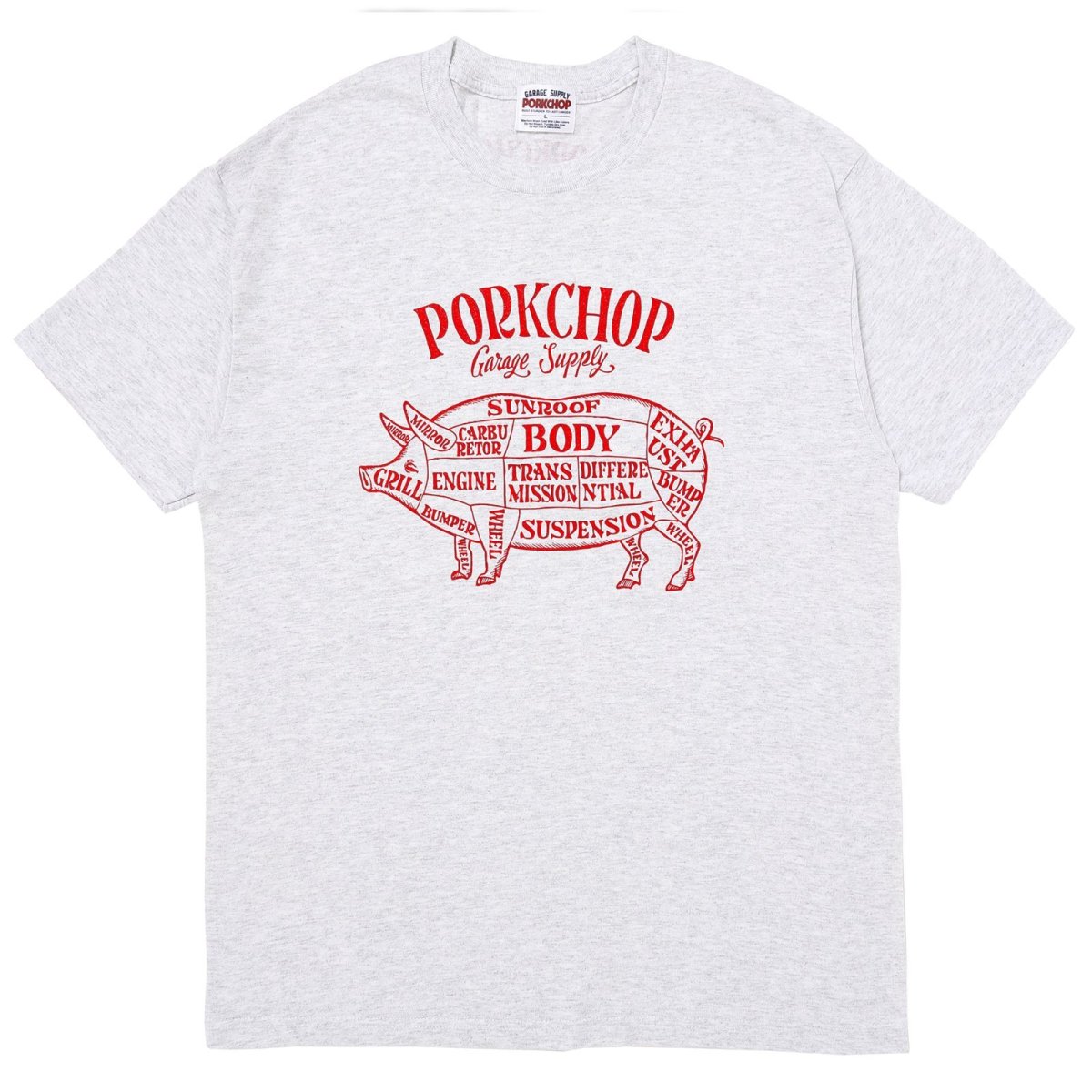 画像13: PORKCHOP GARAGE SUPPLY  PORK FRONT TEE 25 (13)