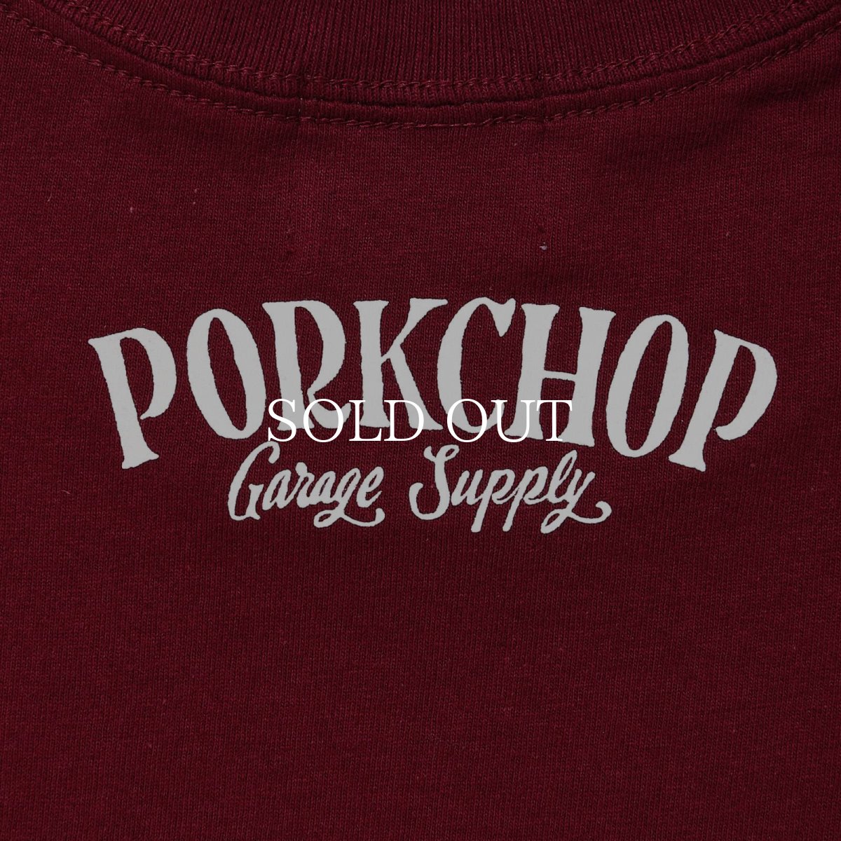 画像12: PORKCHOP GARAGE SUPPLY  PORK FRONT TEE 25 (12)
