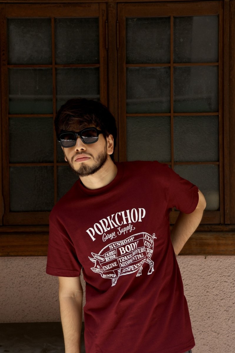 画像21: PORKCHOP GARAGE SUPPLY  PORK FRONT TEE 25 (21)