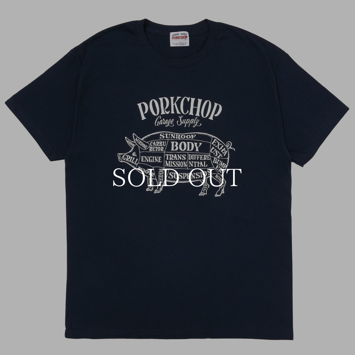 画像17: PORKCHOP GARAGE SUPPLY  PORK FRONT TEE 25 (17)