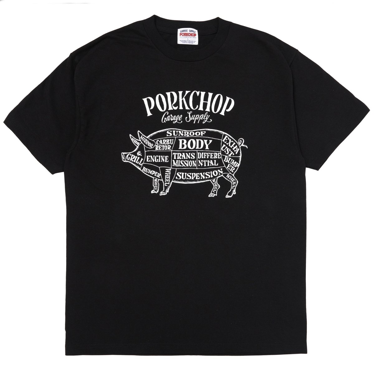 画像5: PORKCHOP GARAGE SUPPLY  PORK FRONT TEE 25 (5)